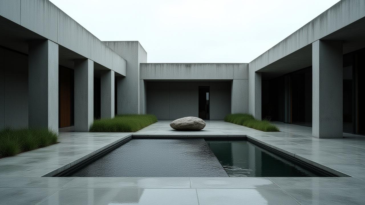 現代美術館の中庭