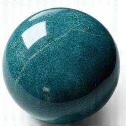 愛媛伊予青石の深みのある青緑色